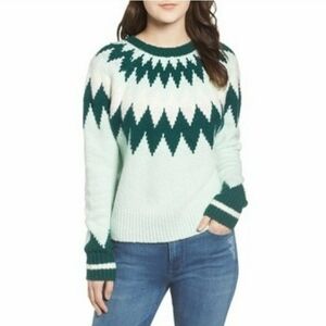 𝅺Nordstrom BP Cotton / Wool Blend Ski Sweater